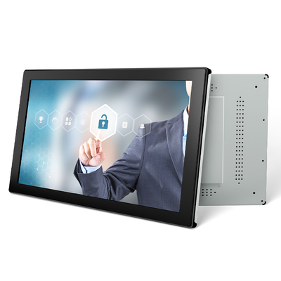 Bon prix PC industriel tout-en-un RS232 industriel de 21,5 pouces IP65 étanche à l'eau I3 I5 J1900 CPU extérieur à haute luminosité en ligne