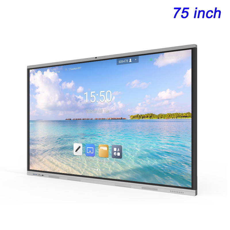 LGS pen white interactive flat panel bright class interactive flat panel with pc Big size touch screen interactive smartboards for school touch display