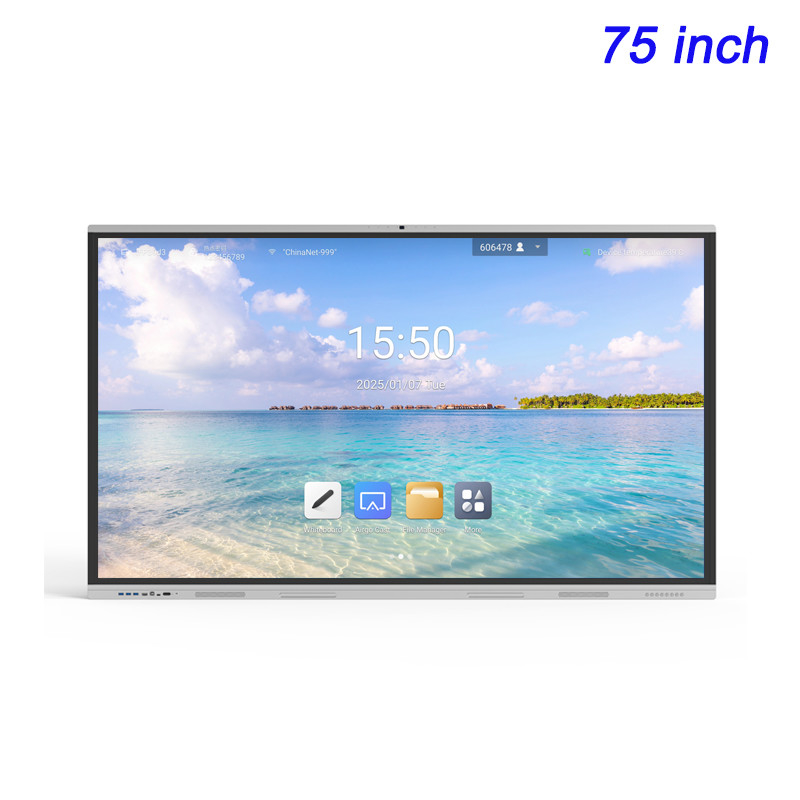 LGS pen white interactive flat panel bright class interactive flat panel with pc Big size touch screen interactive smartboards for school touch display