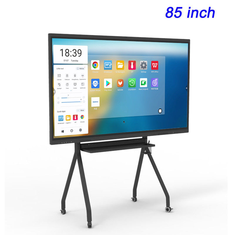 ZXTLCD 85 pouces Panneau interactif multi-touch Android 11.0