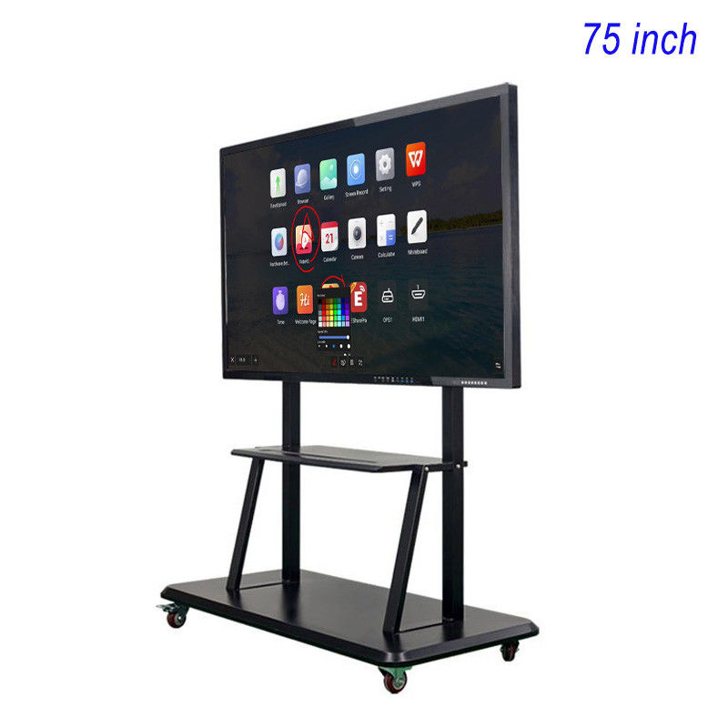 75 pouces 4K panneau plat intelligent tableau intelligent tableau interactif prix pour la salle de classe et l' éducation