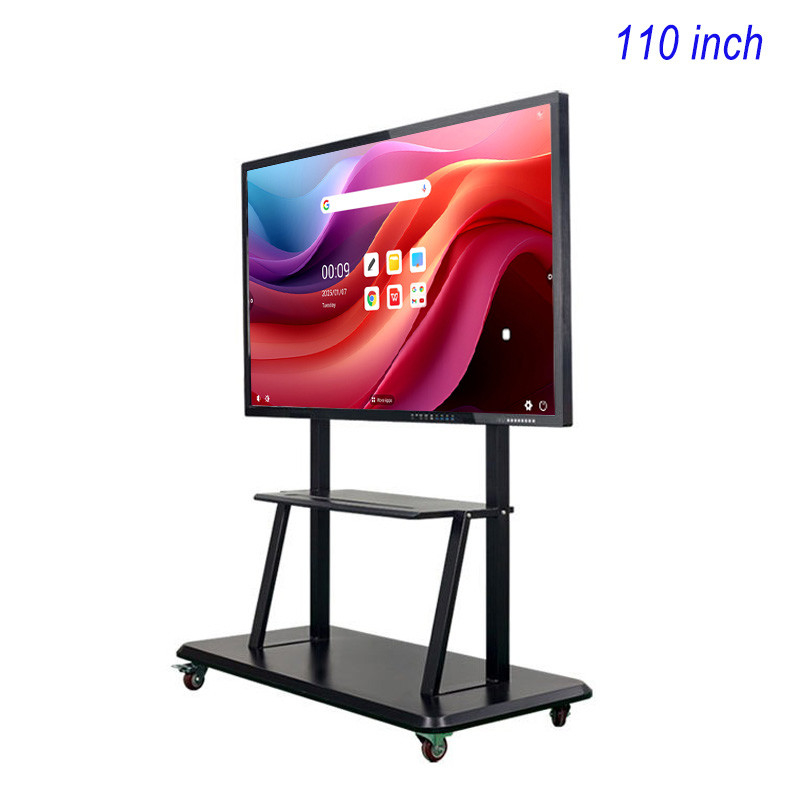 Dual System Smart Interactive Flat Panel Digital Board 3840×2160px 110