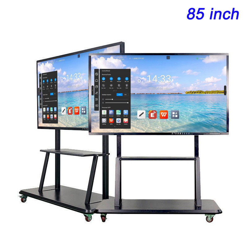 Quadro interativo inteligente LCD 4K OEM direto da fábrica para uso em sala de aula