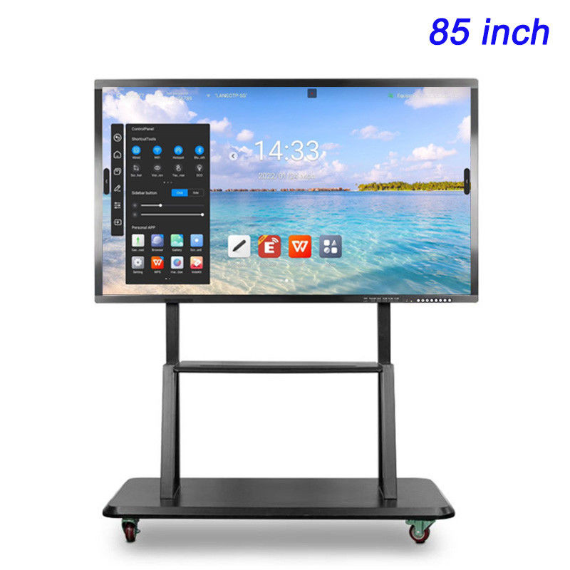 Quadro interativo inteligente LCD 4K OEM direto da fábrica para uso em sala de aula