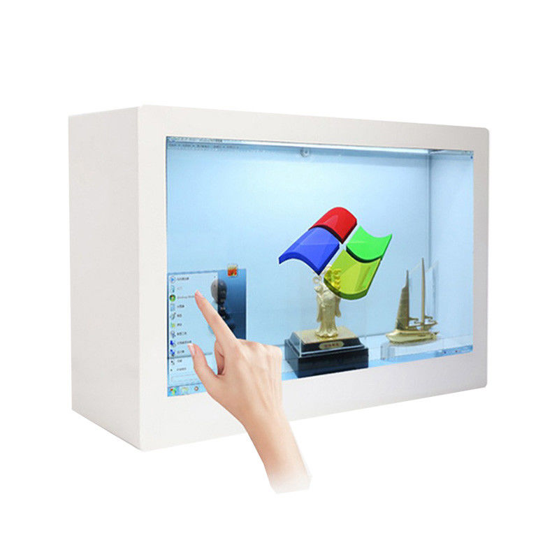 49 inch Large Transparent LCD Panel Touchscreen For Interactive Product Demos