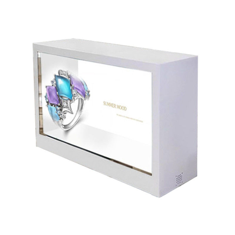 55 inch 3D transparent advertising display LCD Panel 4K Ultra HD Translucent LCD Display