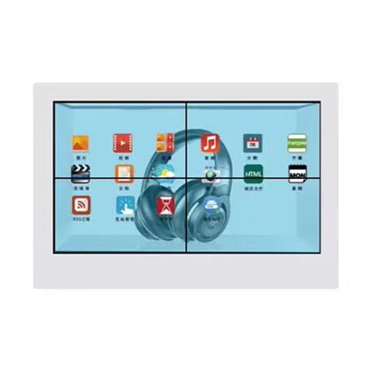 55 inch 3D transparent advertising display LCD Panel 4K Ultra HD Translucent LCD Display