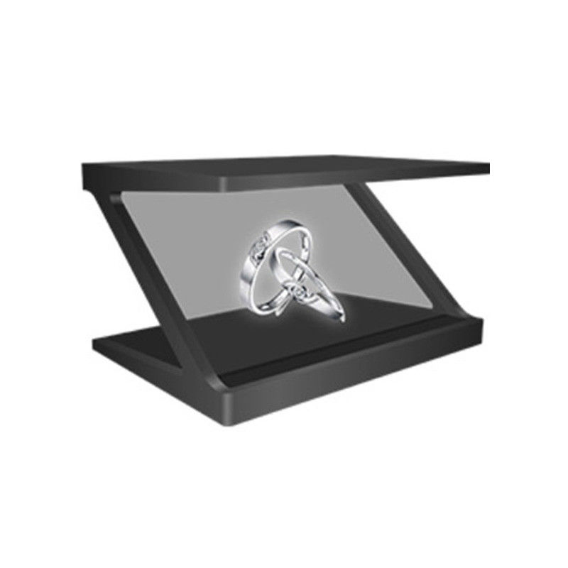 21.5 Inch 180 Degree 3D Holographic Monitor Full HD Floating HoloBox for Retail & Exhibitions