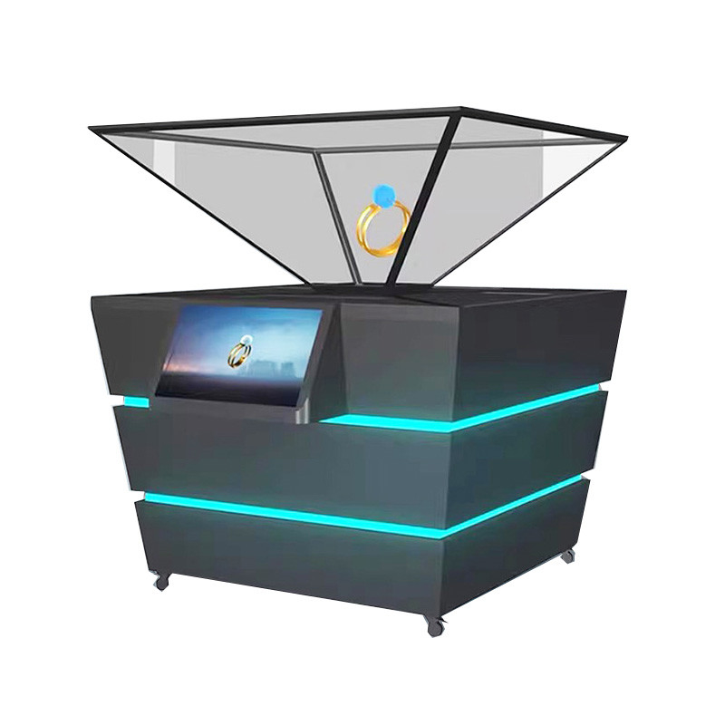 Interactive Hologram Product Display 360 3D Hologram Screen Box For Retail Marketing