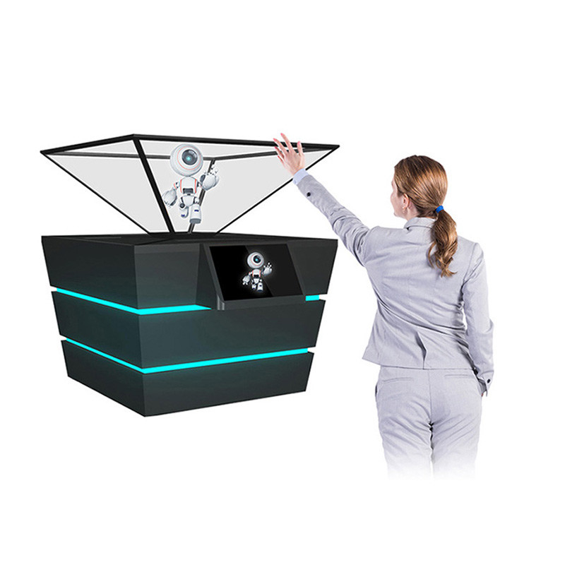 Interactive Hologram Product Display 360 3D Hologram Screen Box For Retail Marketing