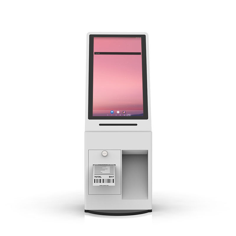 Quiosco interactivo LCD de autoservicio Android de 15,6 pulgadas para restaurantes y espacios comerciales