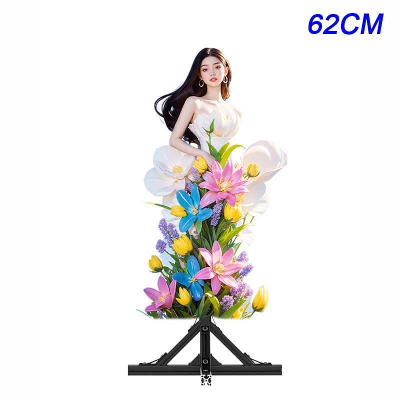 3D Hologram Holographic Advertising Fan for Product Demos, Rotating LED Visual Effects
