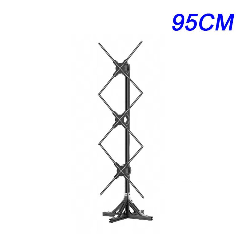 Trade Shows 3D Holo Fan 95cm Fan Hologram Projector High Impact 3D Visual Effects