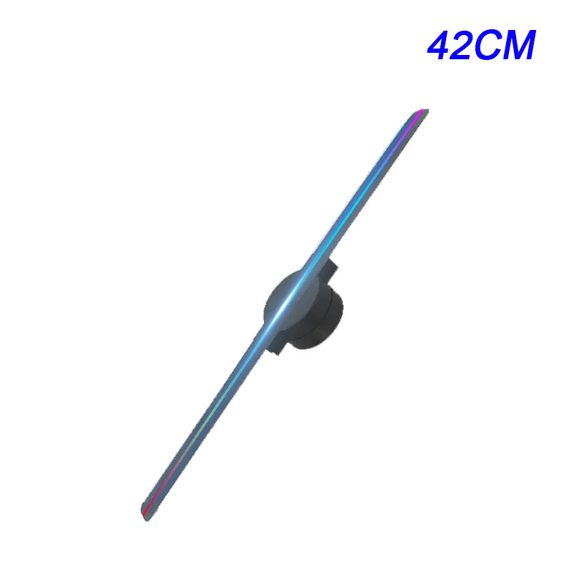 Realistic Hologram Advertising Display Large 3D Hologram Fan For Shopping Malls