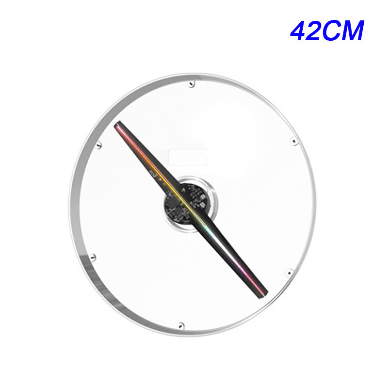 Realistic Hologram Advertising Display Large 3D Hologram Fan For Shopping Malls