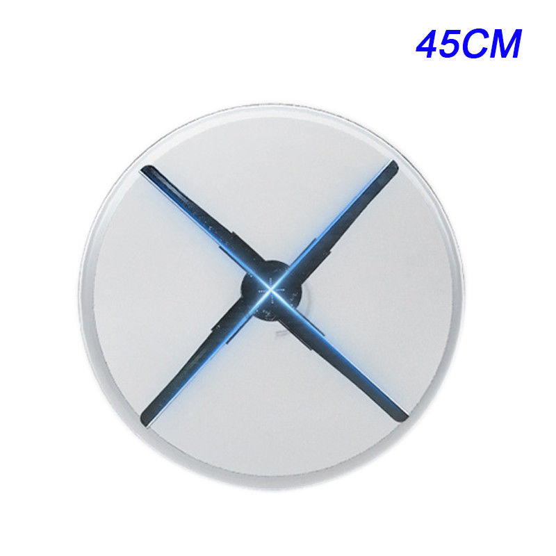 Dustproof 45cm Smart hologram fans for sale Wireless For Airports And Hotels
