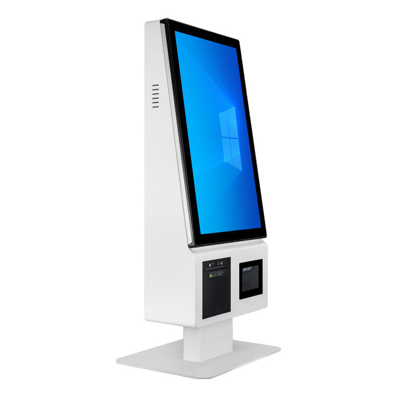 21.5 Inch Customer Service Touchscreen Food service Restaurant Self Service Ordering Kiosk