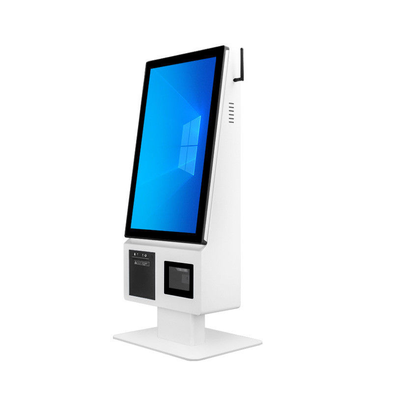 21.5 Inch Customer Service Touchscreen Food service Restaurant Self Service Ordering Kiosk