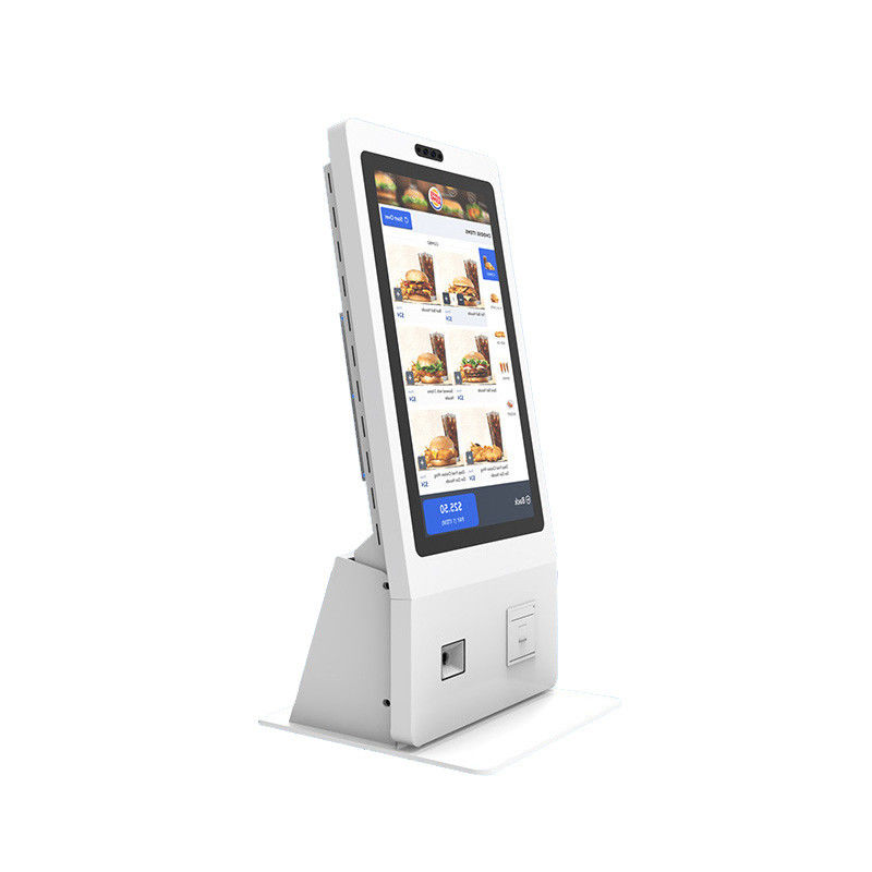 32 Inch Self Service Touch Screen Kiosks OEM Interactive Information Fast Food Kiosk Ordering