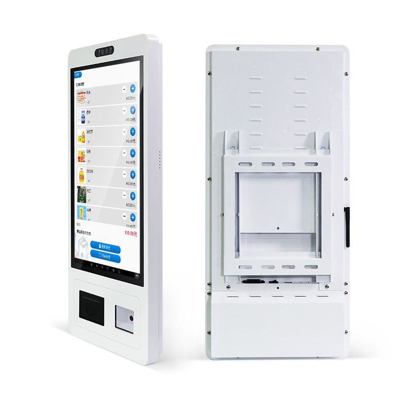 21.5 inch Self Order Kiosk Fast Food 1920*1080 Kiosk Ordering For Restaurants