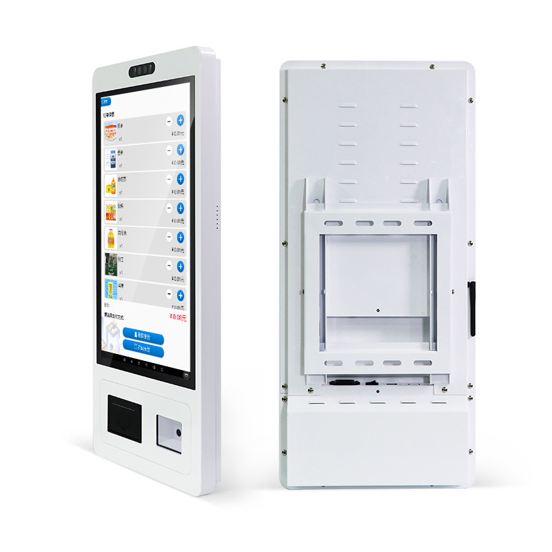 32'' Self Order Kiosk Fast Food 1920*1080 Kiosk Ordering For Restaurants