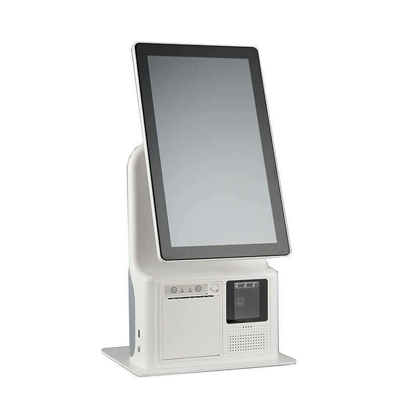 15.6-inch multi-language small self service ordering machine and POS terminal for catering and retail