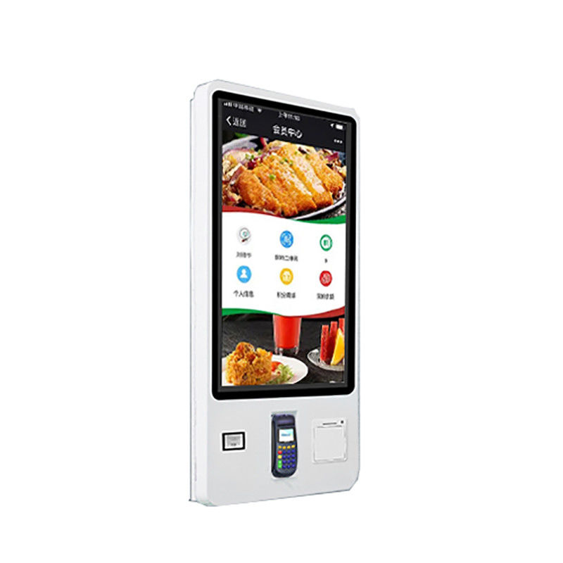 32 Inch 24 Inch Interactive Fast Food Self Service with Gamification Features for Enhanced Customer Engagement