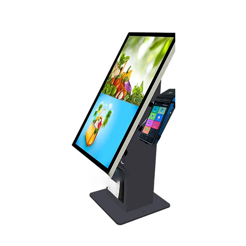 21.5'' Wall Mounted Self Ordering Kiosk Facial Recognition Ordering Kiosk Machine