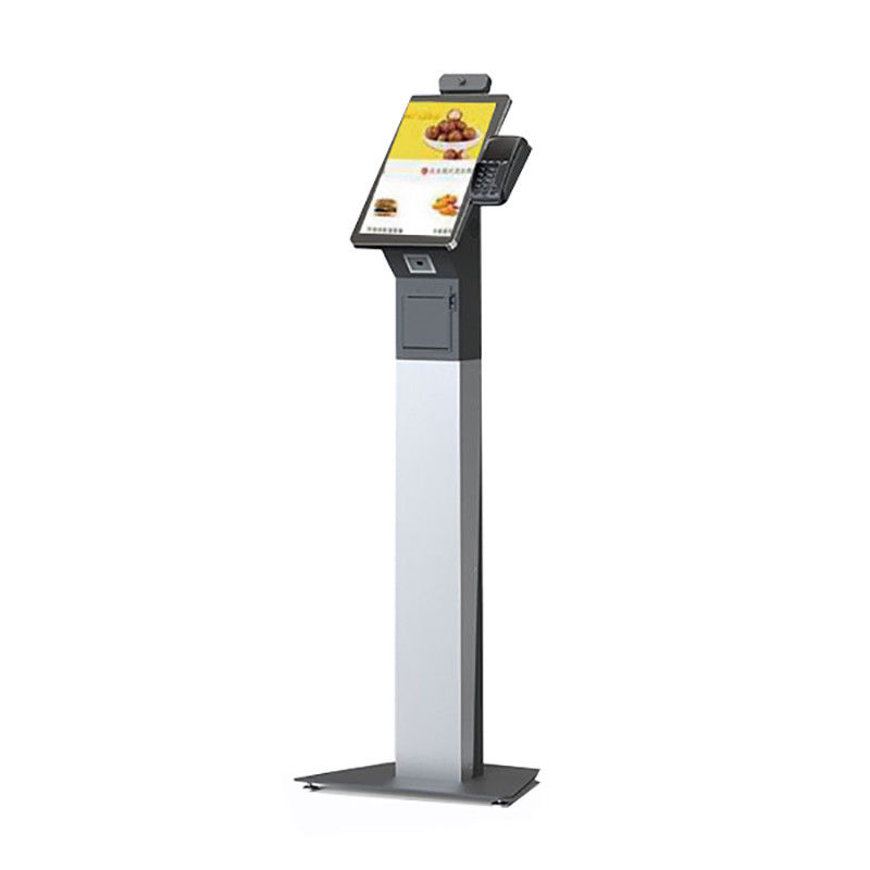 15.6 inch Outdoor Self Ordering Kiosk Sunlight Readable Self Service Ordering Machine