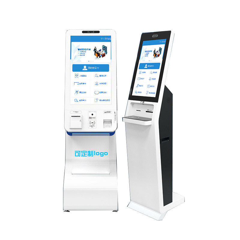 32 inch Touchscreen Self Ordering Kiosk Dual Side Display Restaurant Ordering Kiosk