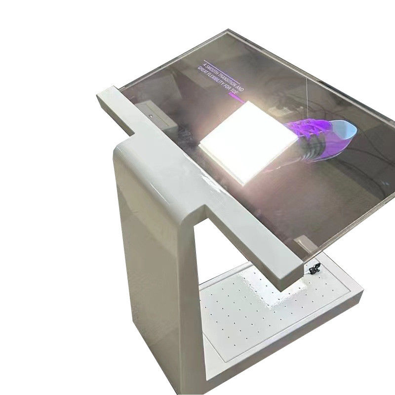 Ultra HD Transparent OLED Touch Screen Kiosk Signage 77 inch See Through OLED Screen