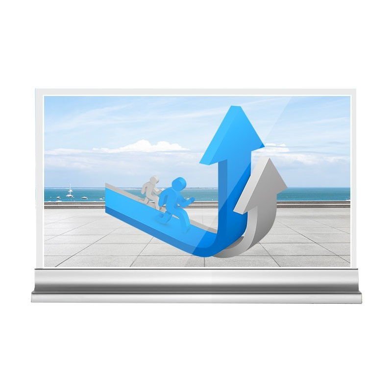 Utilisation pédagogique de 55 pouces PCAP Écran tactile Écran OLED transparent Écran OLED transparent