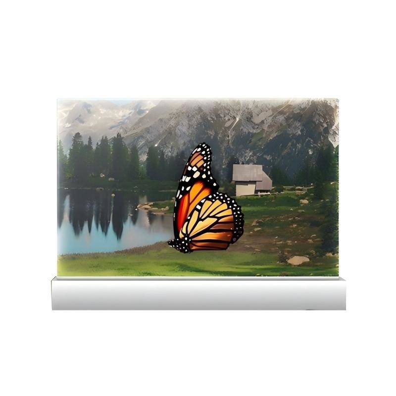 Touch OLED Transparent Screen Cutting Edge Display Science Technology Exhibitions Charm Suitable in Stock