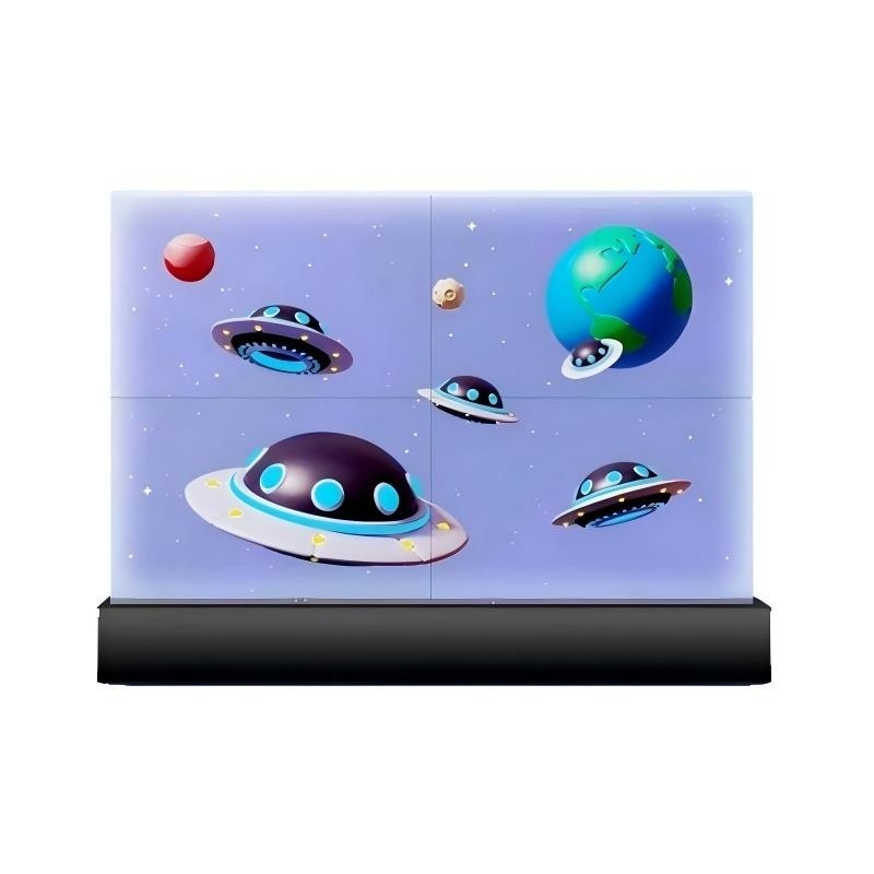 Touch OLED Transparent Screen Cutting Edge Display Science Technology Exhibitions Charm Suitable in Stock