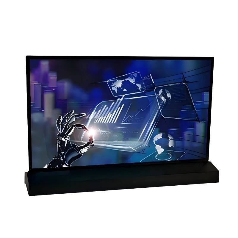 4K Ultra HD Resolution Transparent OLED Screen Digital Signage and Display with Pen/Finger Touch Writing Method 30 Inch