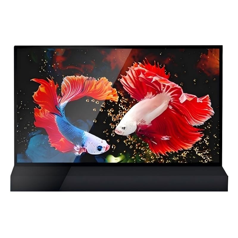 4K Ultra HD Resolution Transparent OLED Screen Digital Signage and Display with Pen/Finger Touch Writing Method 30 Inch