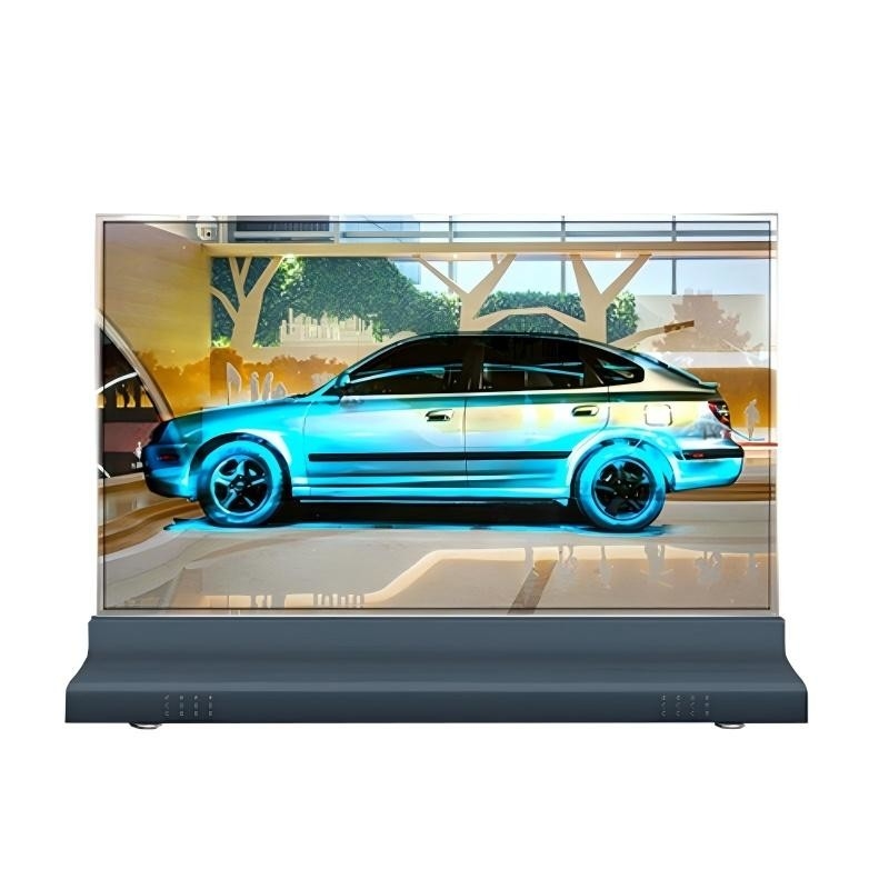 Double Sided Transparent OLED Smart TV Display Cabinet Digital Signage and Displays Advertising Players Exhibitions