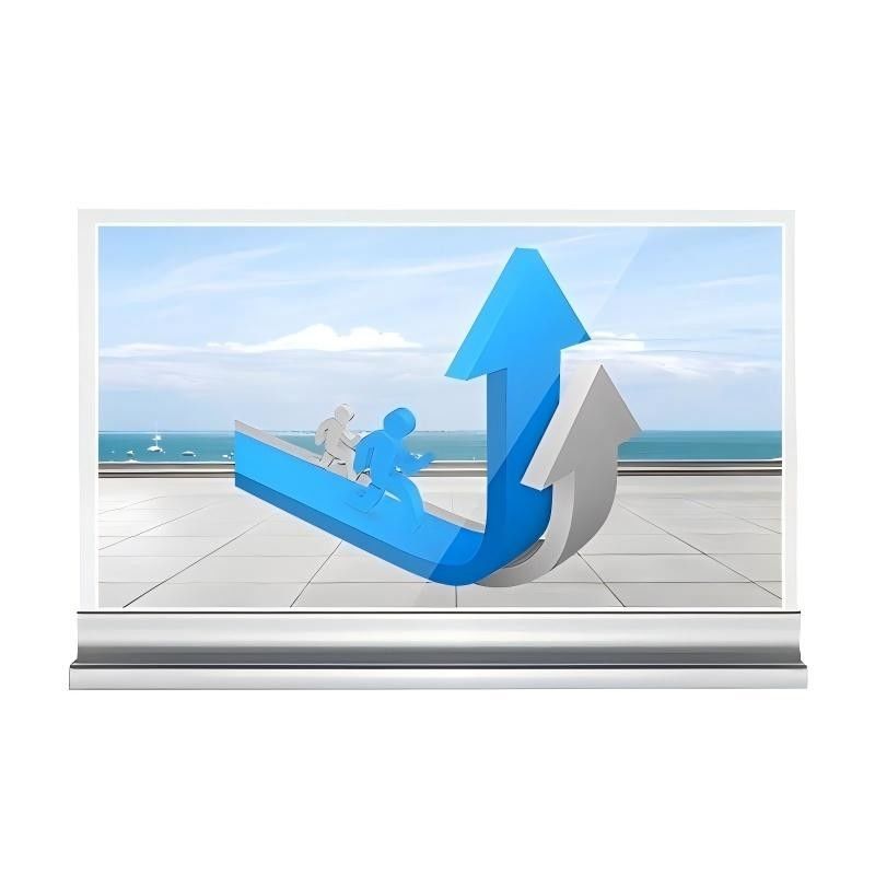 Android Operating System See Through Display Custom 55 Inch AR OLED Transparent Display for Store Mall Exhibition Museums