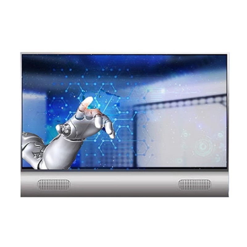 55-inch Wall-mounted Transparent OLED Display Aluminum Alloy Frame For Store Showroom