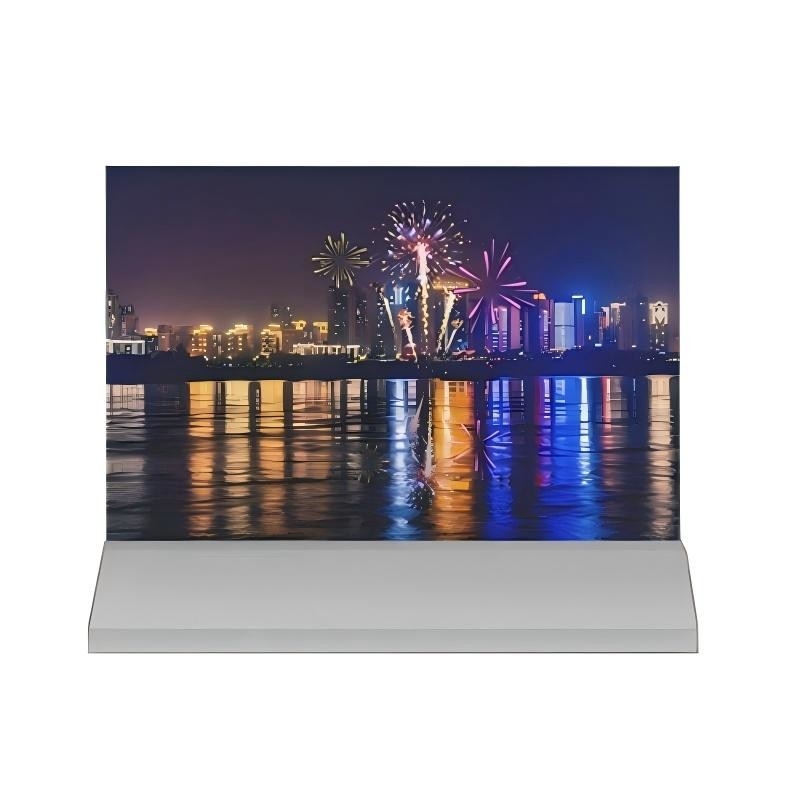 4K Advertising OLED Transparent Digital Display Screen with Aluminum Alloy Frame and Pen/Finger Touch Writing Method