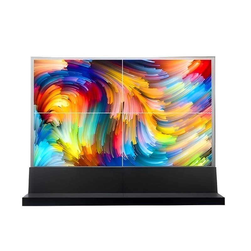 Aluminum Alloy Frame Transparent OLED Touch Display Advertising Player with High Brightness and 4K Ultra HD Resolution