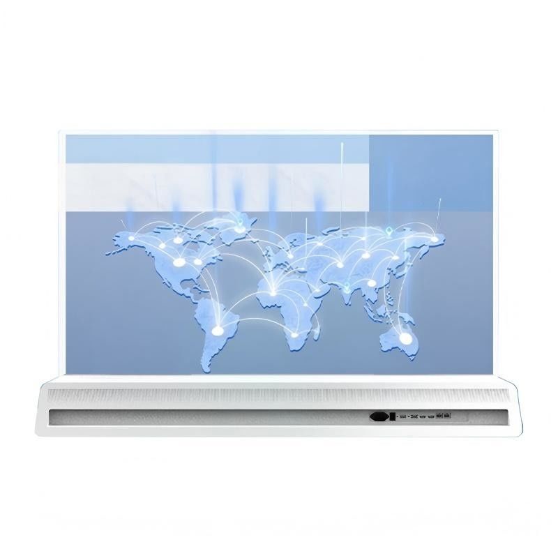 55 بوصة Ultra Thin Transparent OLED Display Monitor HD Clear See Through Digital OLED Panel وذلك من خلال شاشة OLED رقمية
