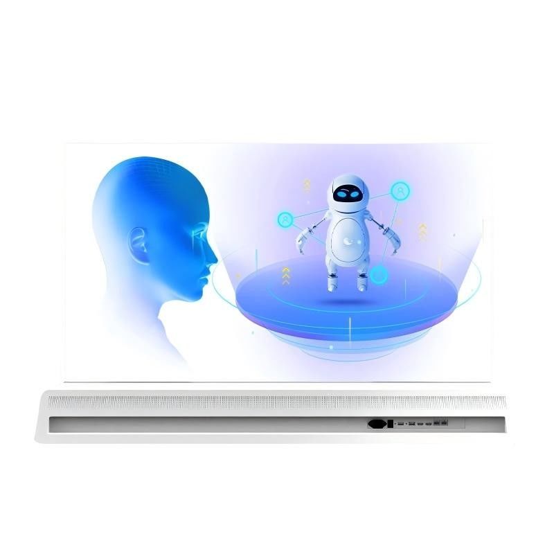 55 بوصة Ultra Thin Transparent OLED Display Monitor HD Clear See Through Digital OLED Panel وذلك من خلال شاشة OLED رقمية