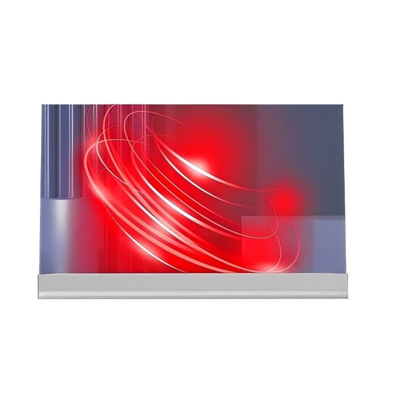 Pantalla de visualización Oled transparente 4K Pantalla táctil publicitaria Oled flexible con panel de soporte de 30 pulgadas para ventana y vidrio