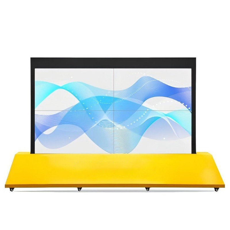 Android Operating System See Through Display Custom 55 Inch Transparent OLED Cabinet for Store Mall Exhibition Museums