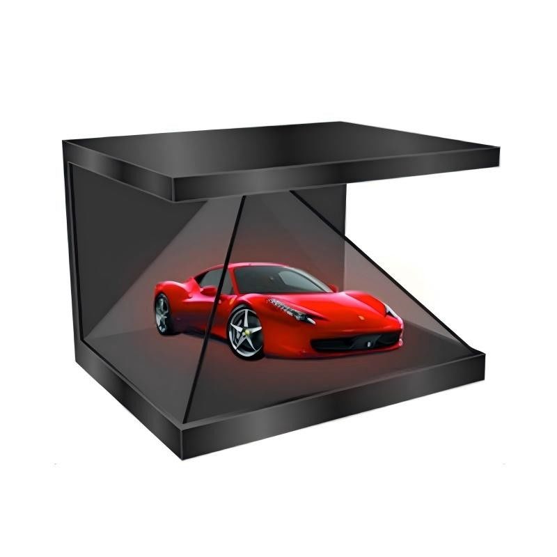 Advanced Transparent Screen Holographic Visual Display Cabinets Custom 360-Degree Three-Dimensional Touch Display Android OS