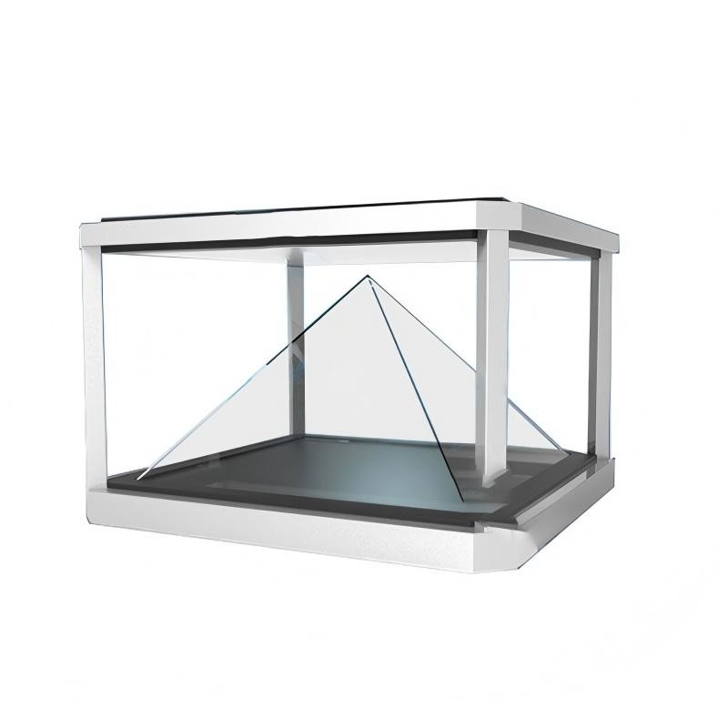 270-Degree and 360-Degree Stereoscopic Imaging 3D Holographic Transparent Display Cabinet with 4K Ultra HD Resolution
