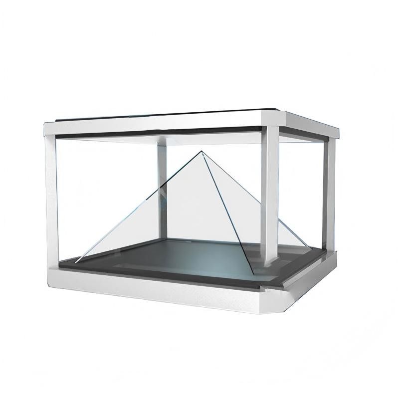270-Degree and 360-Degree Stereoscopic Imaging Transparent Holographic Display System Cabinet with 4K Ultra HD Resolution