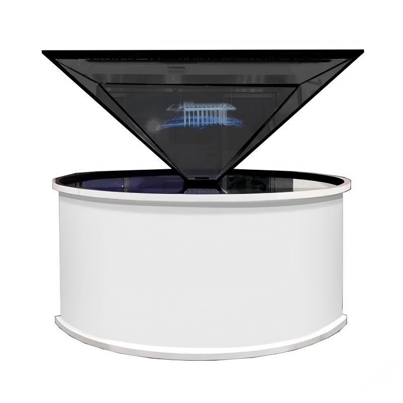Exhibition Hall Dedicated Stereoscopic Holographic Cabinet with Touch-Interactive 3D Display Supporting Customizable Three-Dimensional Projection