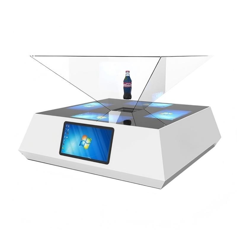 Exhibition Hall Dedicated Stereoscopic Holographic Cabinet with Touch-Interactive 3D Display Supporting Customizable Three-Dimensional Projection